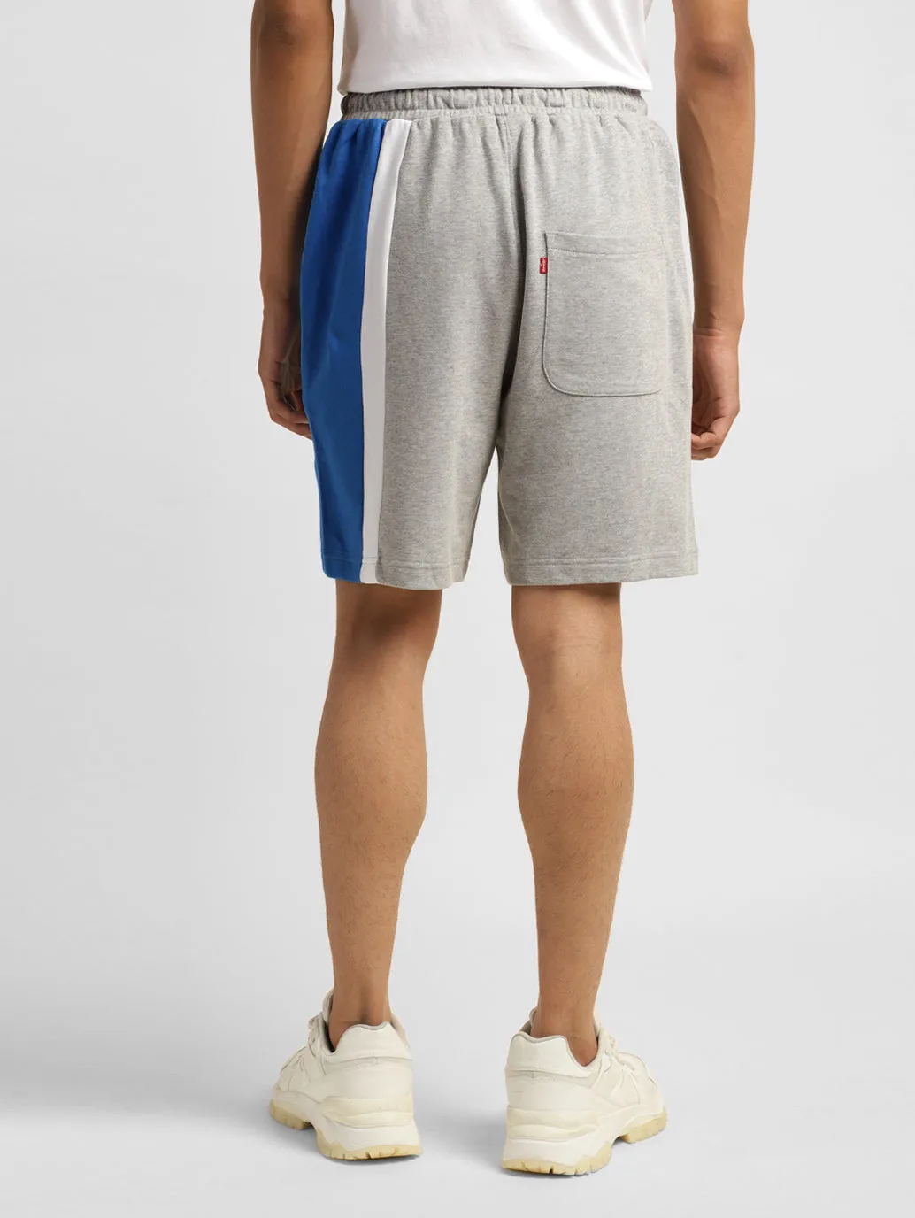 Men's Grey Regular Fit Shorts