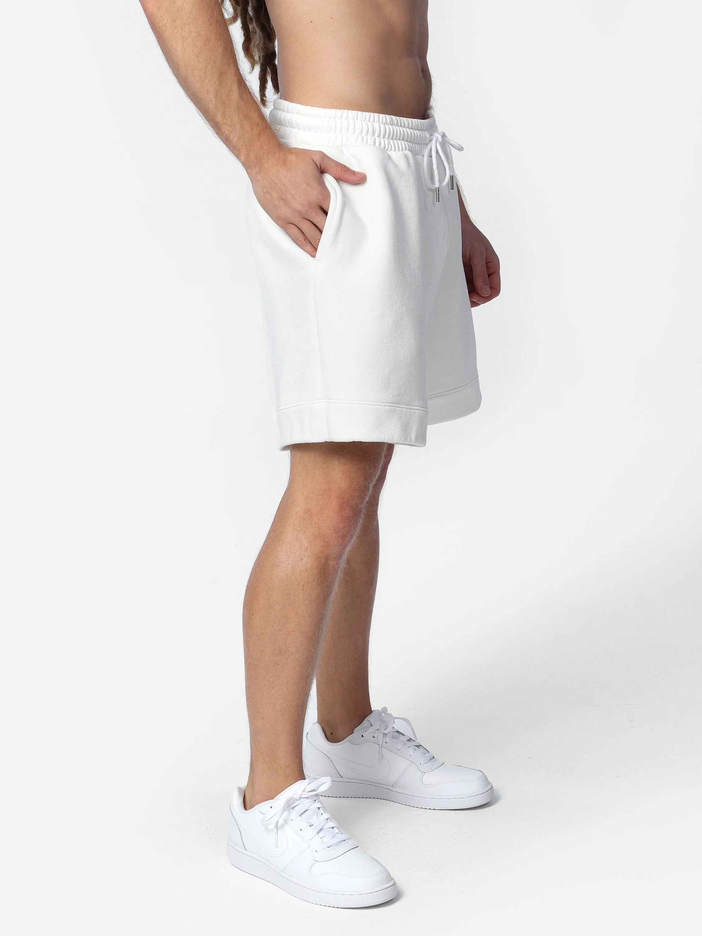 Men's White Shorts