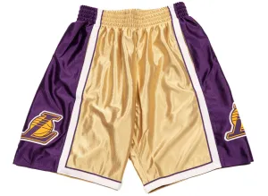 Mitchell & Ness NBA 75th Gold Swingman Lakers Shorts