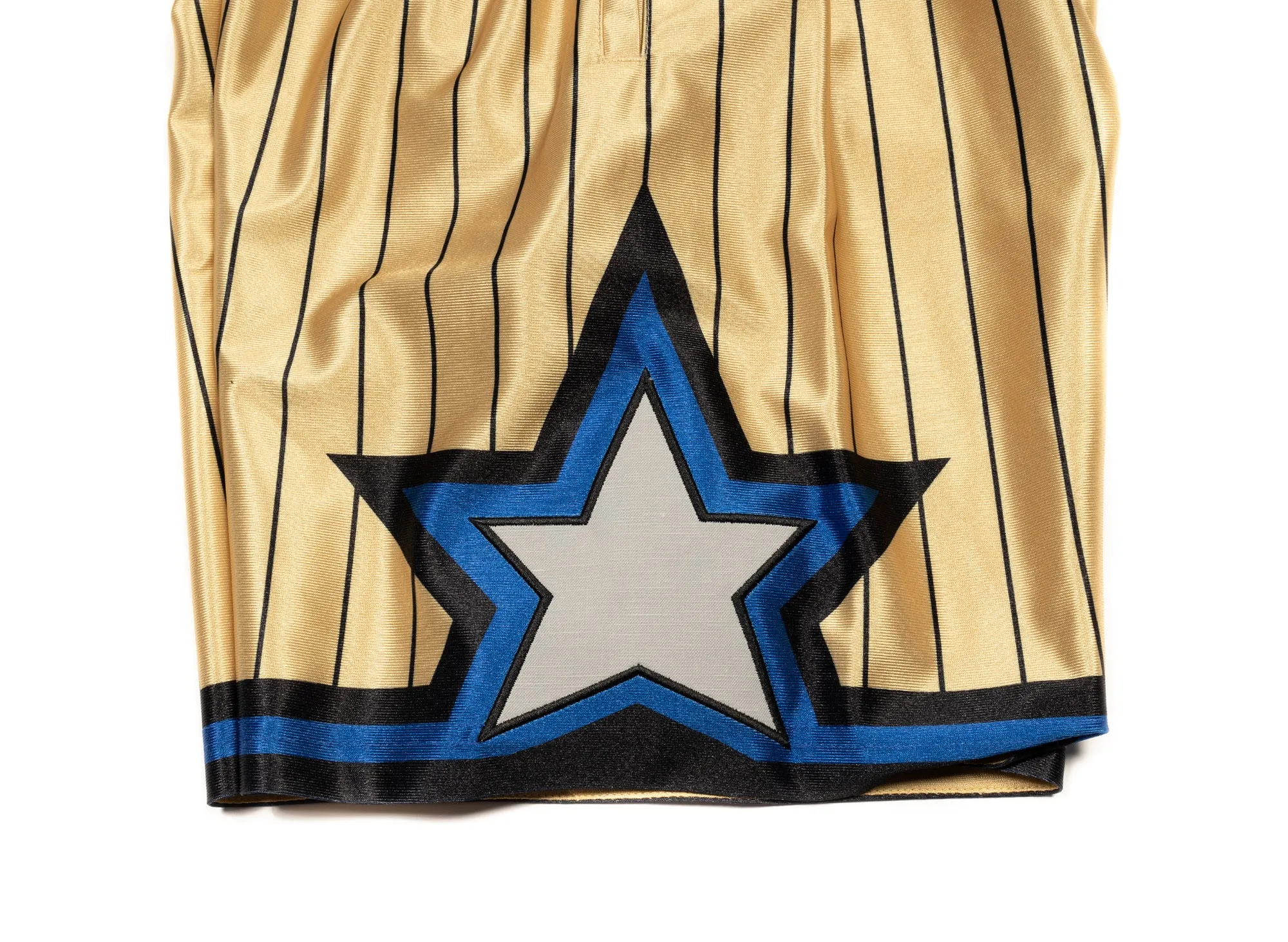 Mitchell & Ness NBA 75th Gold Swingman Magic Shorts