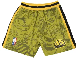 Mitchell & Ness x Hebru Brantley NBA Supersonics Shorts