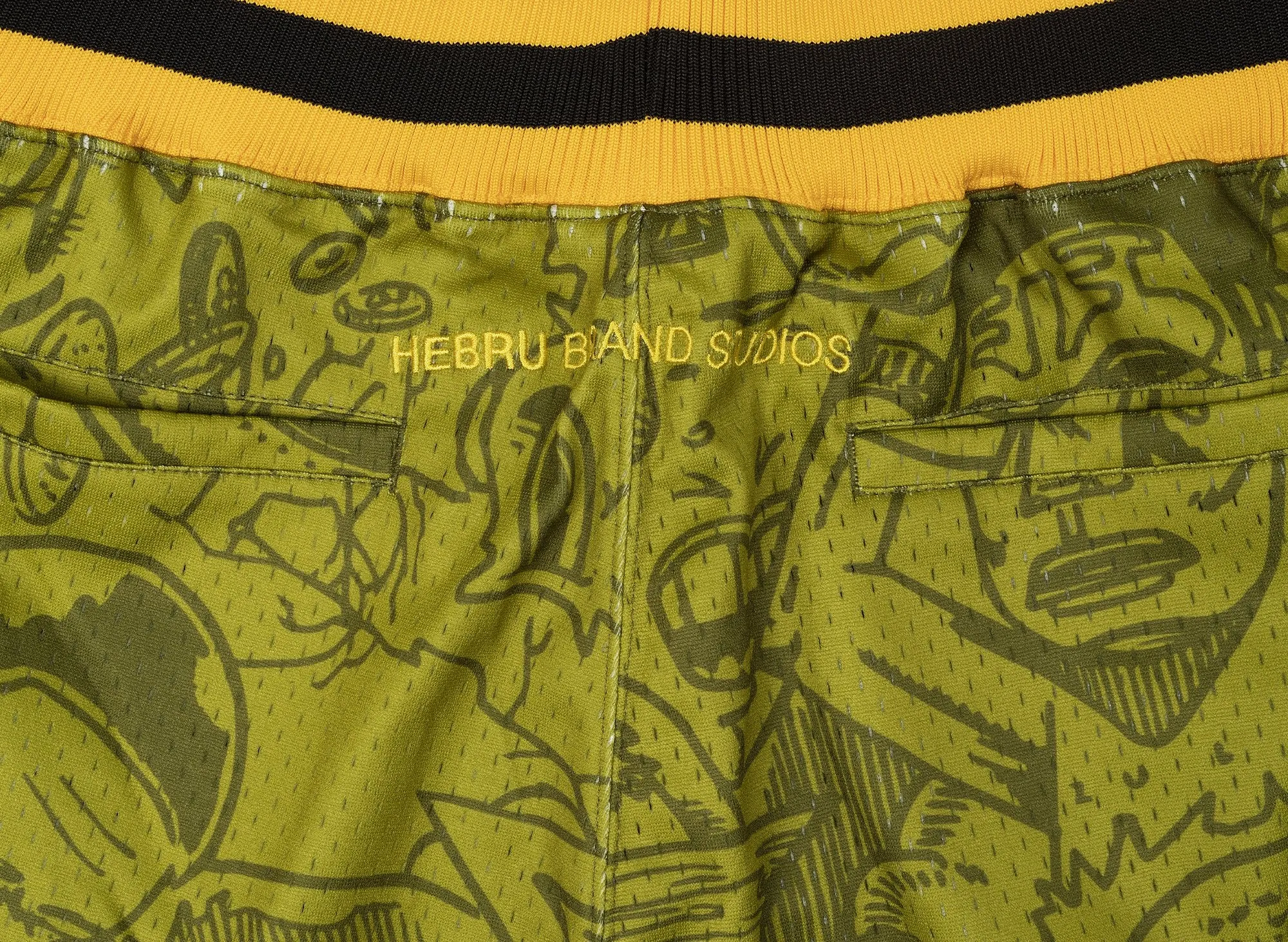 Mitchell & Ness x Hebru Brantley NBA Supersonics Shorts