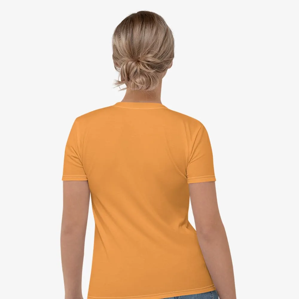 Monochrome Stretchy Tee Mustard