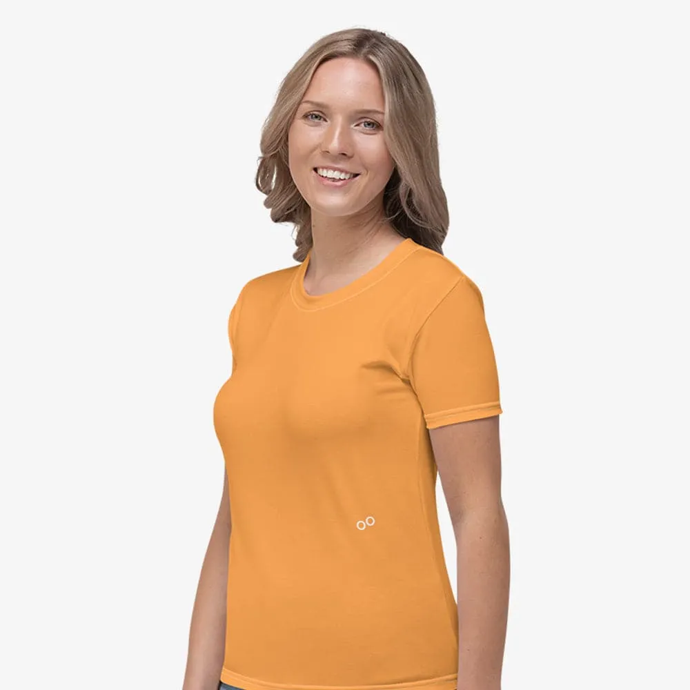 Monochrome Stretchy Tee Mustard