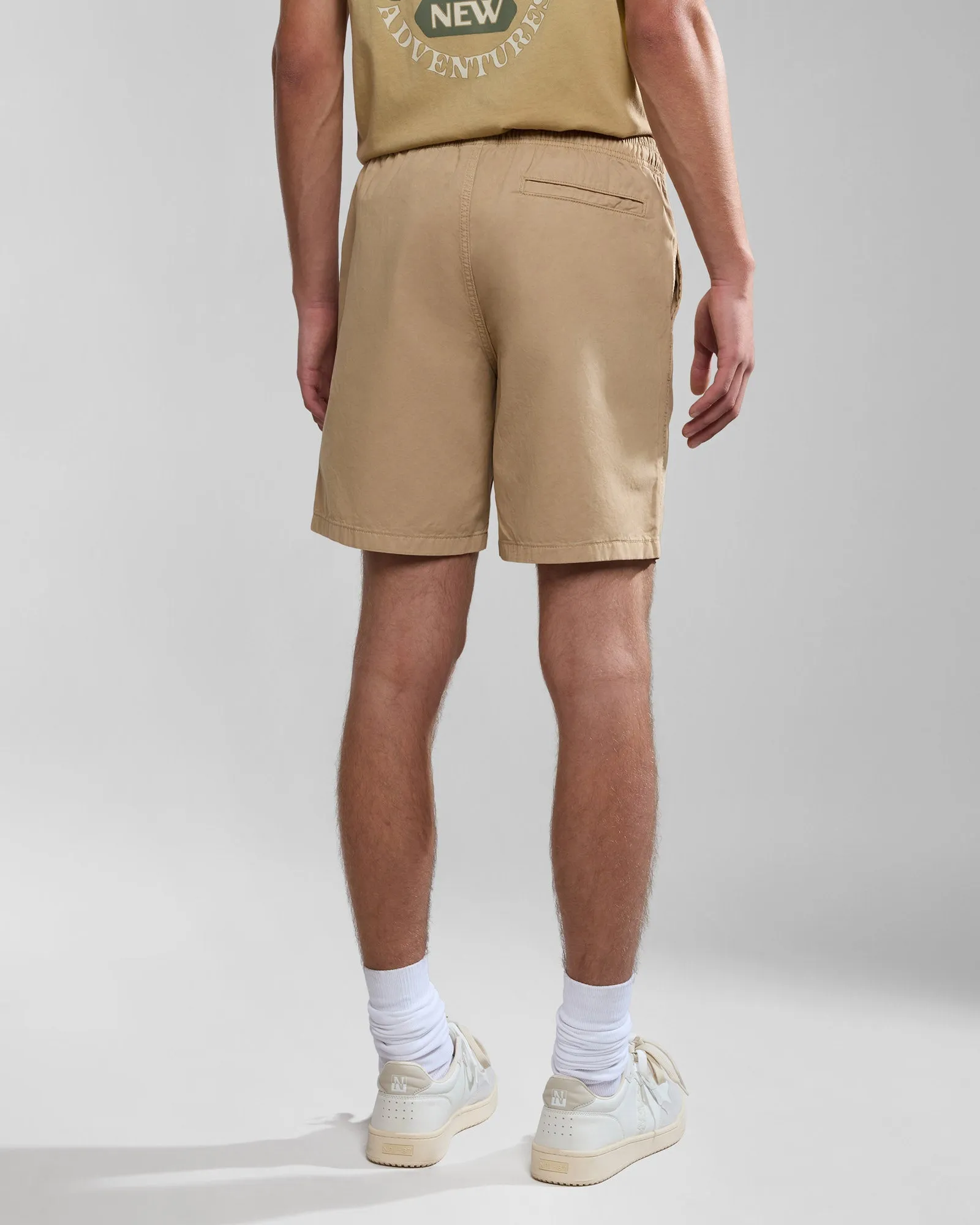 Napapijri Boyd Bermuda Shorts - Beige Cornstalk