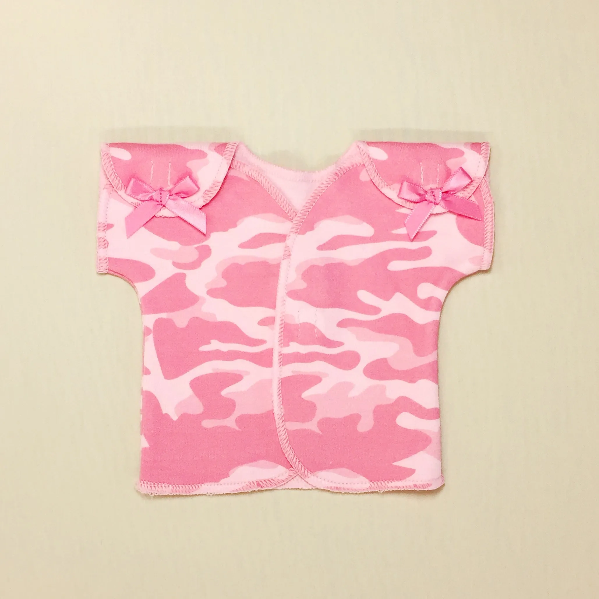 NICU Friendly T-Shirt Pink Camouflage