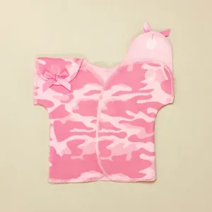 NICU Friendly T-Shirt Pink Camouflage