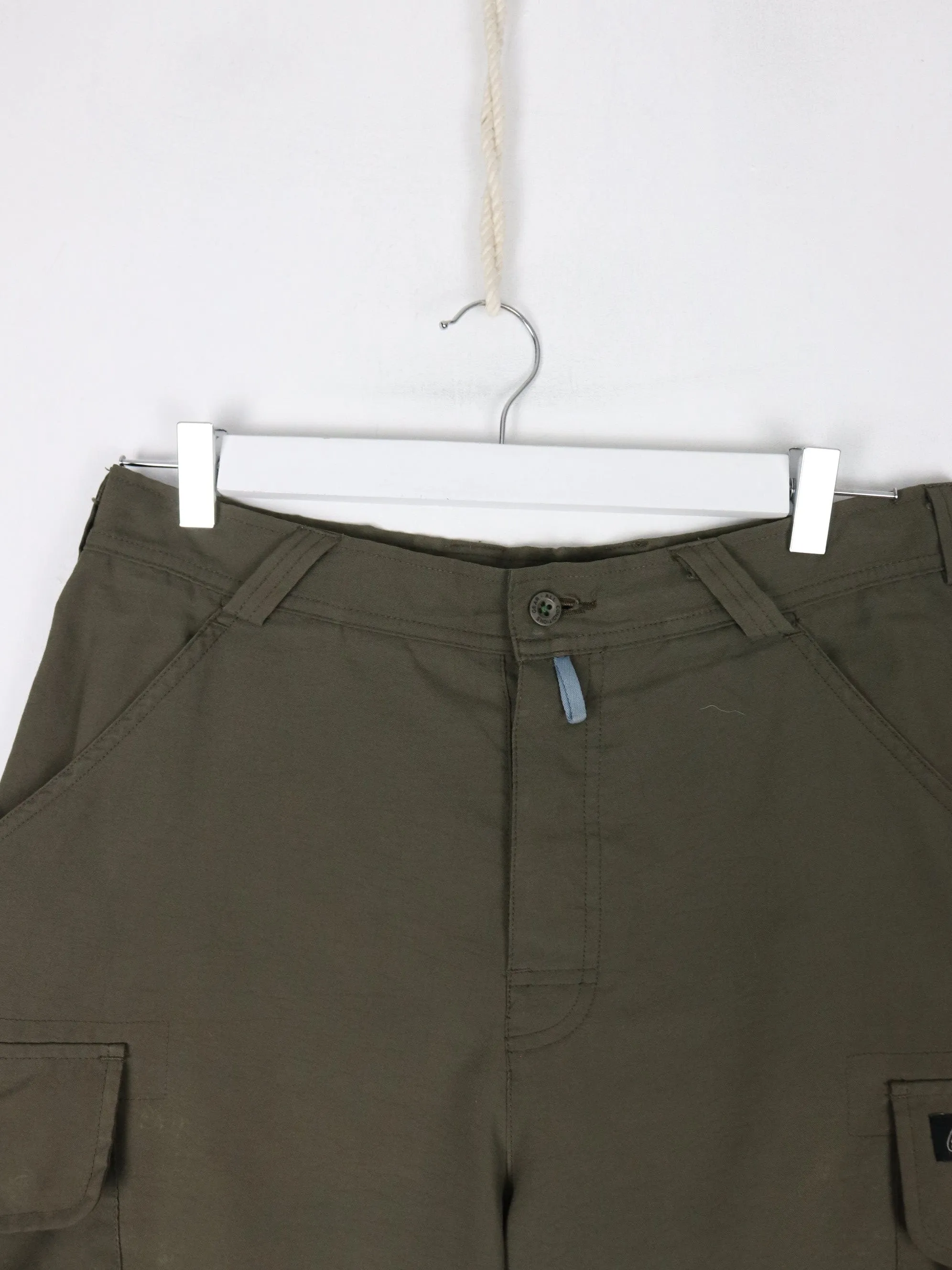 Nike ACG Shorts Mens Medium Green Cargo Outdoors Hiking