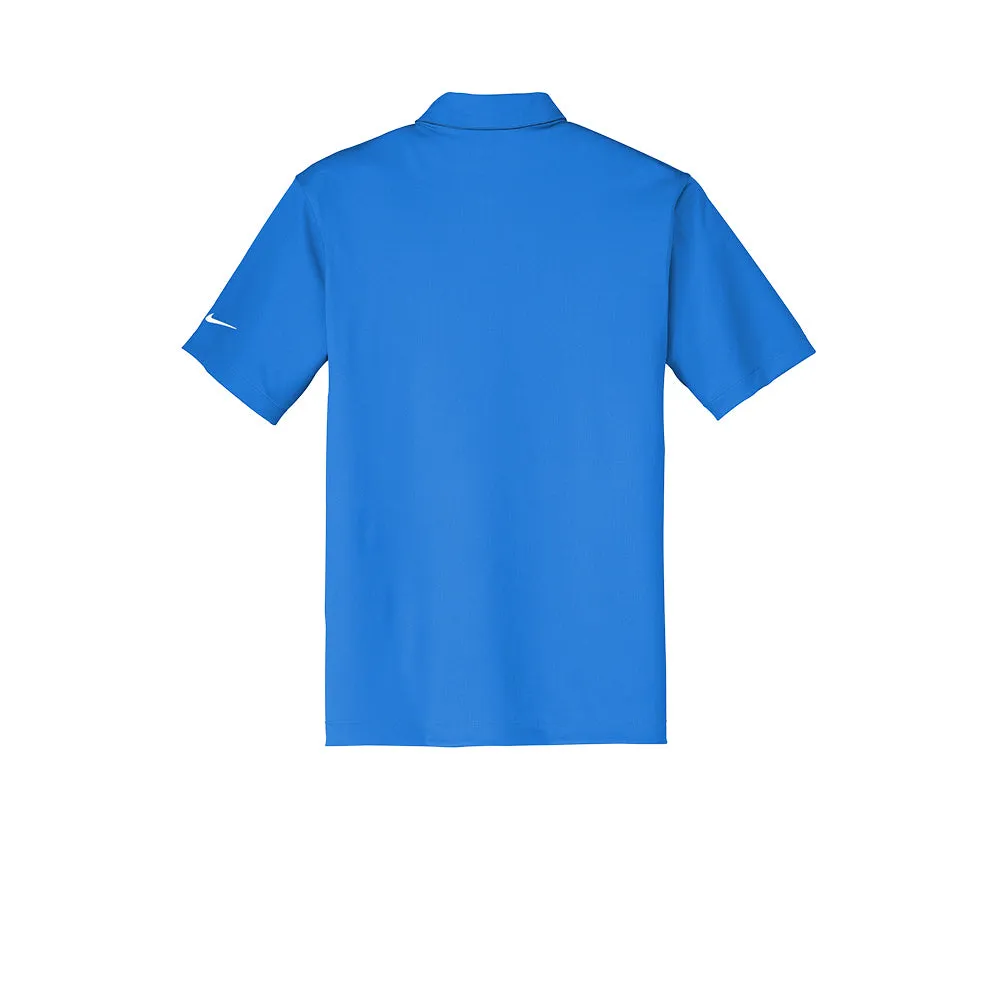 Nike Dri-FIT Vertical Mesh Polo - Brisk Blue