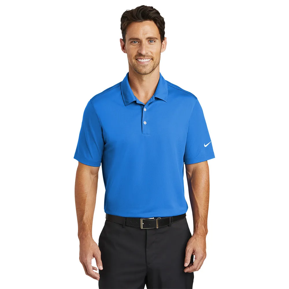 Nike Dri-FIT Vertical Mesh Polo - Brisk Blue