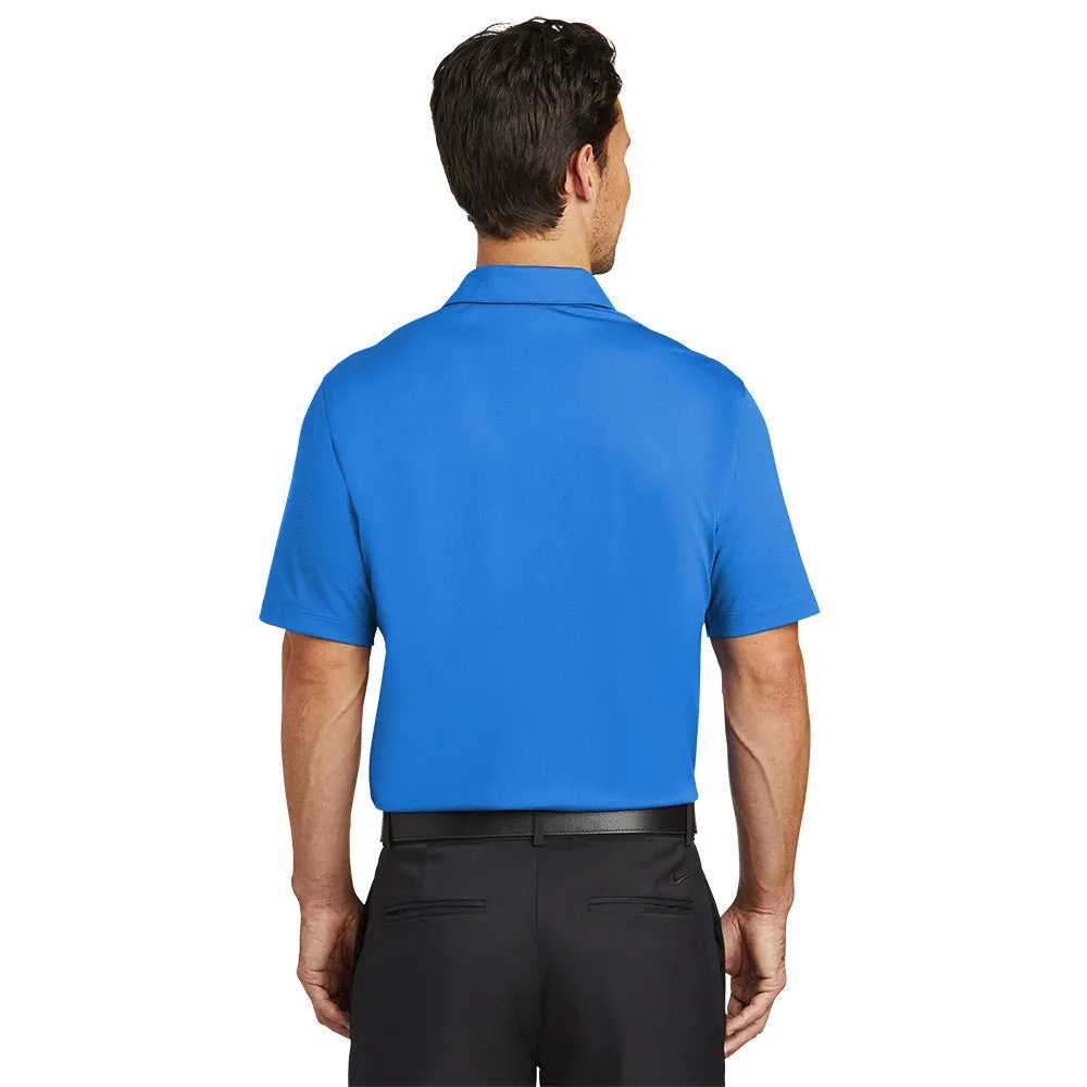 Nike Dri-FIT Vertical Mesh Polo - Brisk Blue