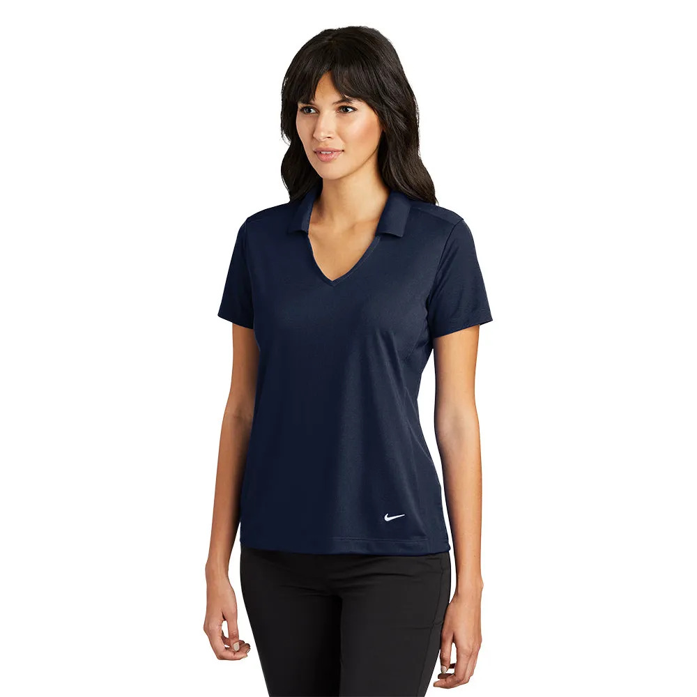 Nike Women Dri-FIT Vertical Mesh Polo - Marine