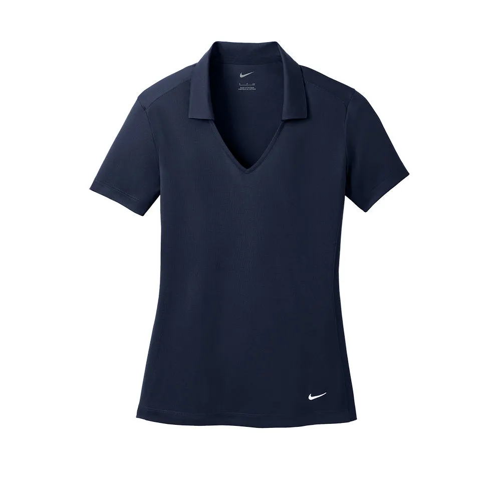 Nike Women Dri-FIT Vertical Mesh Polo - Marine