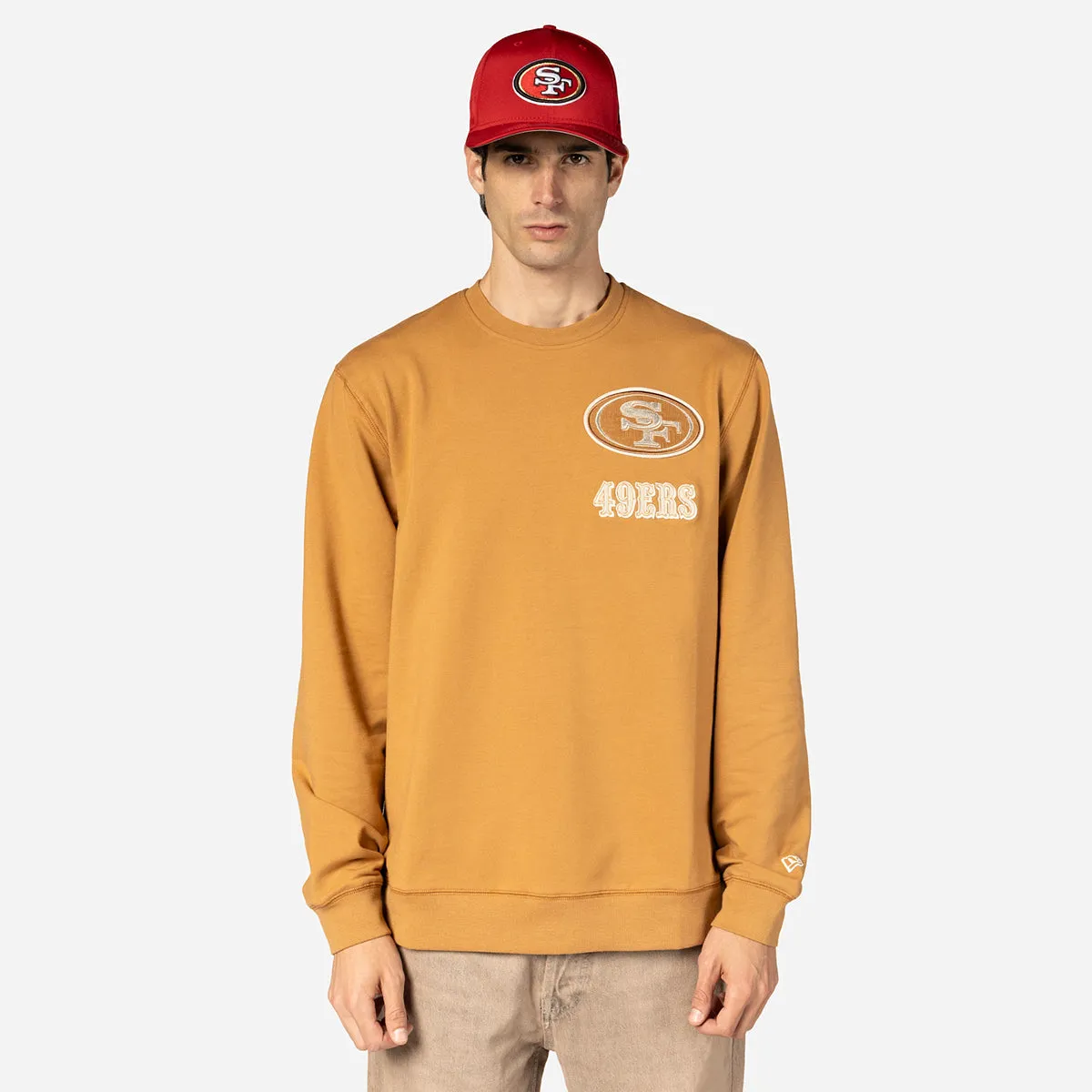 Niners Logo Select Crew - Mens