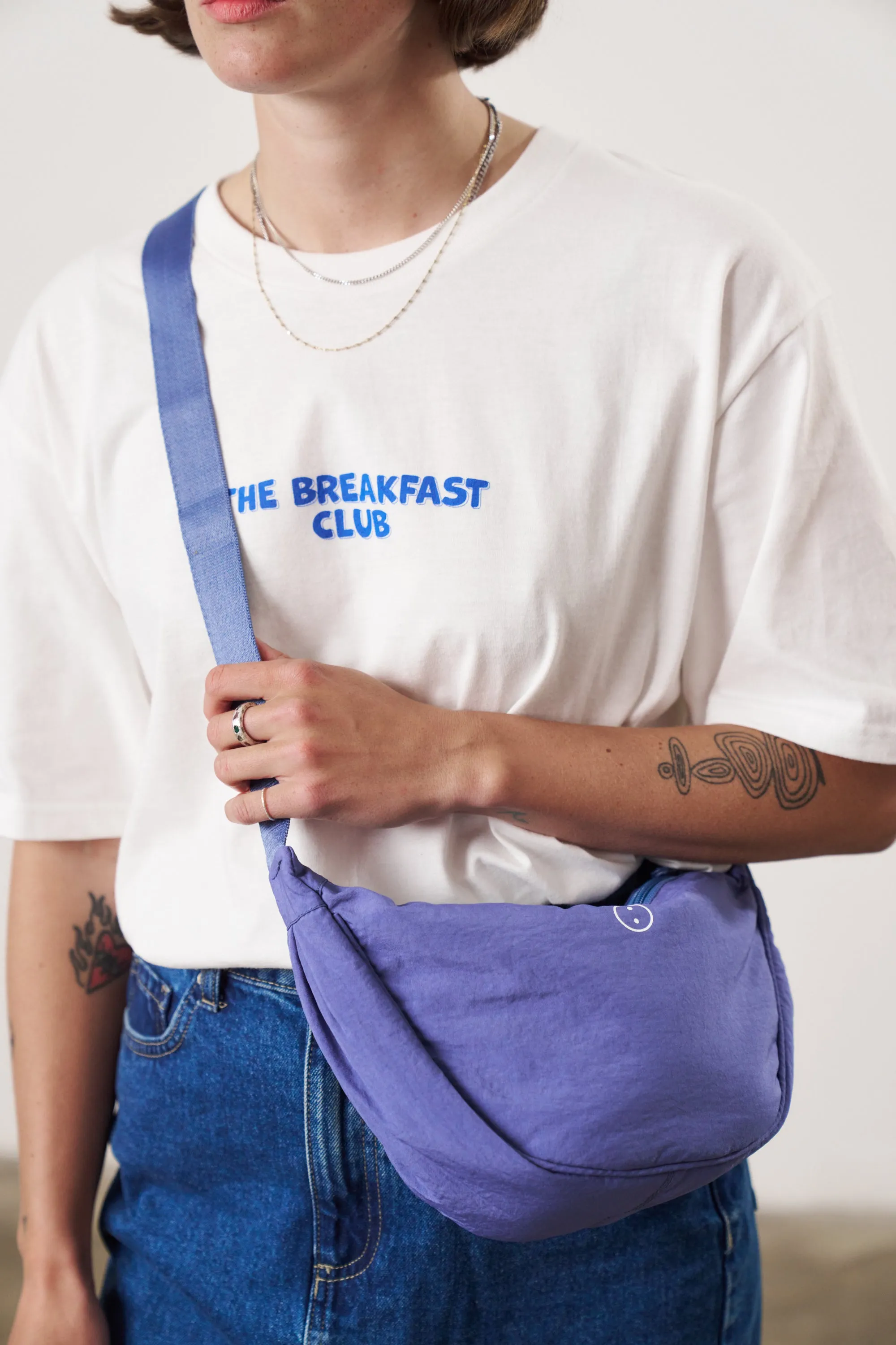 Other Side Store 'Breakfast Club' Tee - White