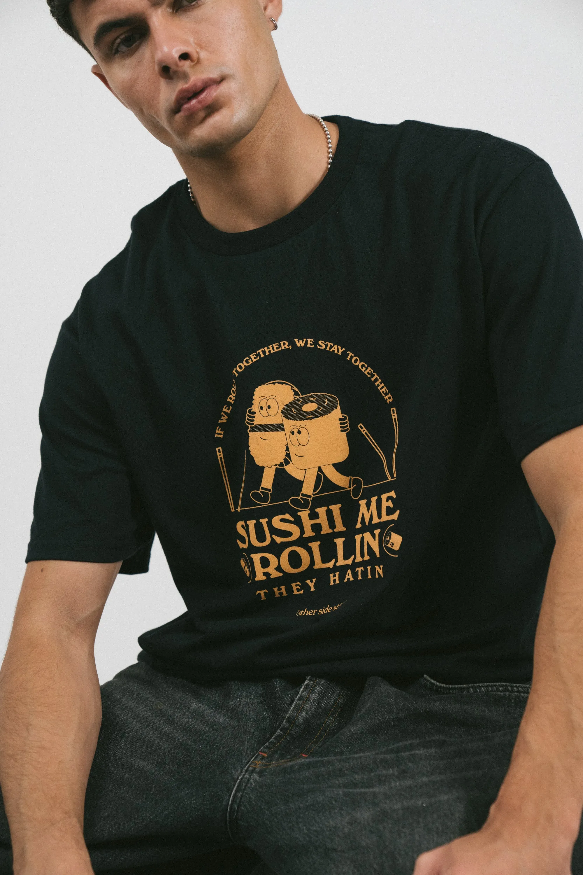 Other Side Store 'Sushi Me Rollin' Tee