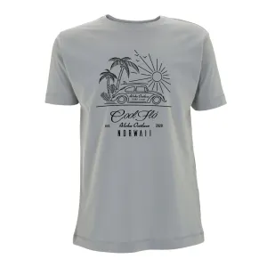 Outlaw Bug Large-Print Grey T-shirt