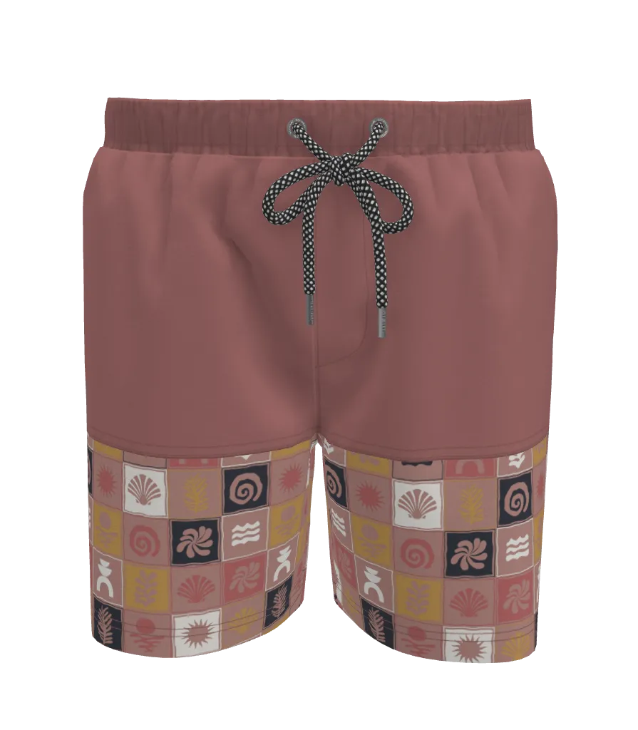 Pool Shorts _ 151732 _ Rose