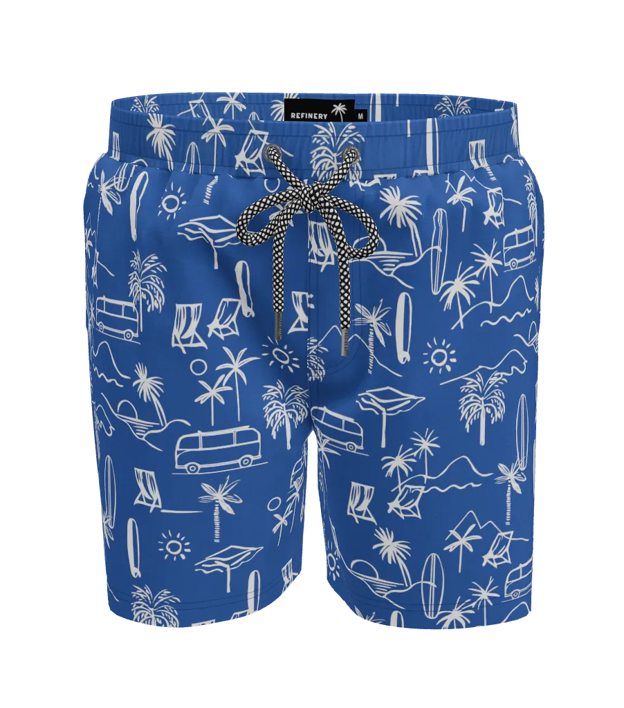 Pool Shorts _ 153895 _ Blue