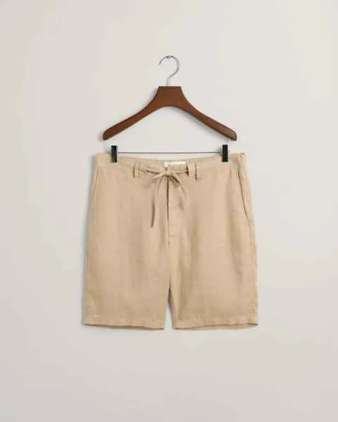 RELAXED LINEN DS SHORTS