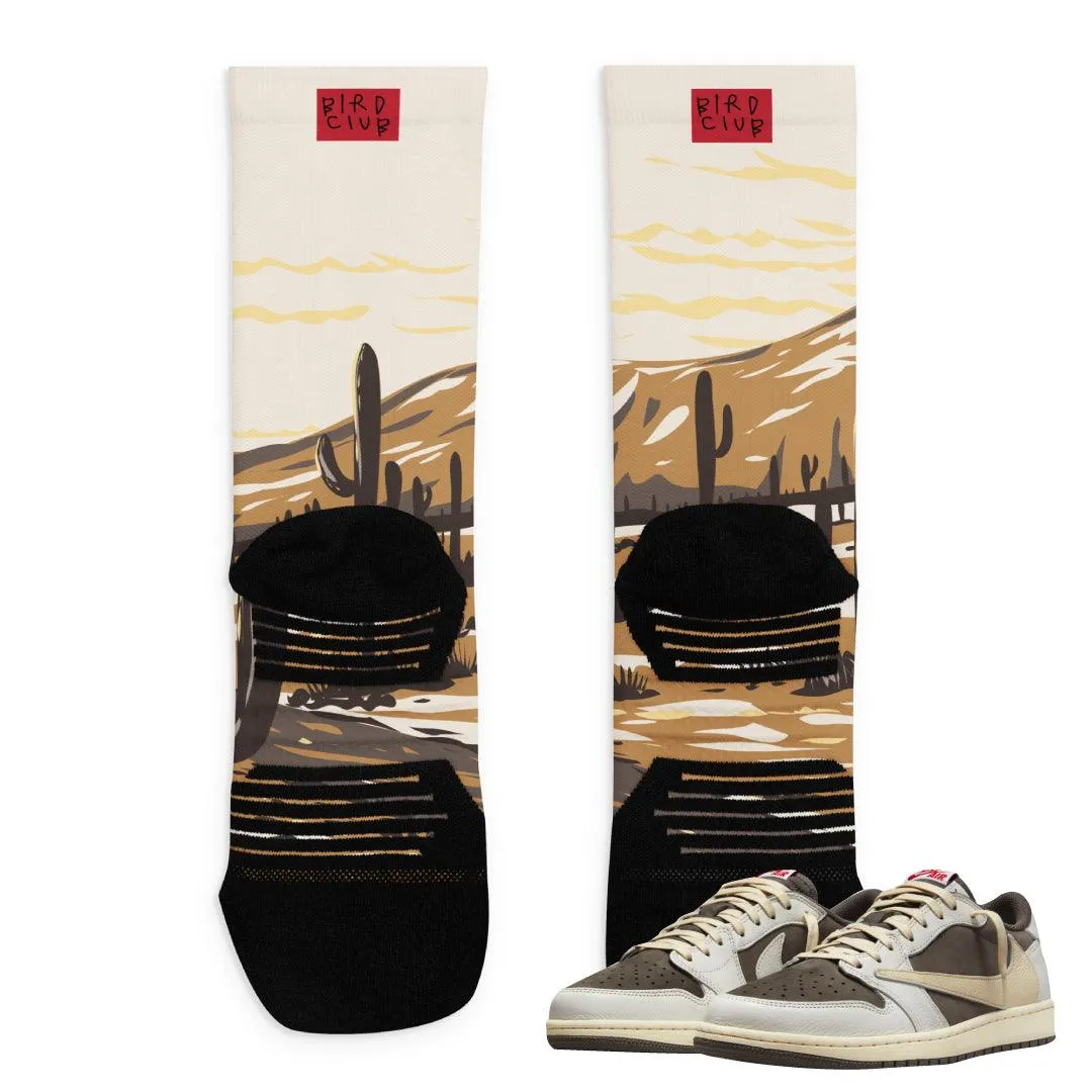 Reverse Mocha Travis Scott Socks