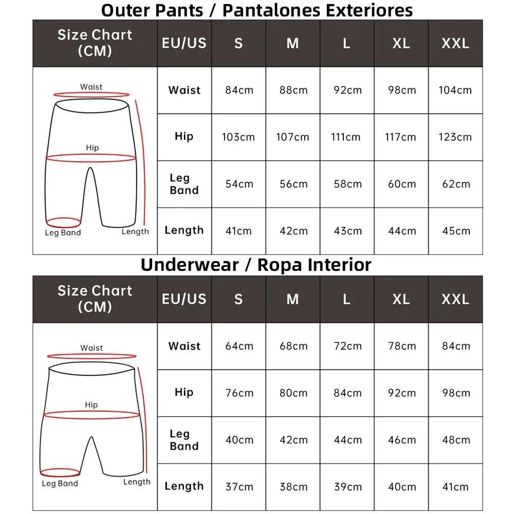 RION Cycling Shorts Men Detachable Padded Undershorts MTB Mountain Bike Wear Pockets Quick Dry Breathable Men's Tights 2 In 1