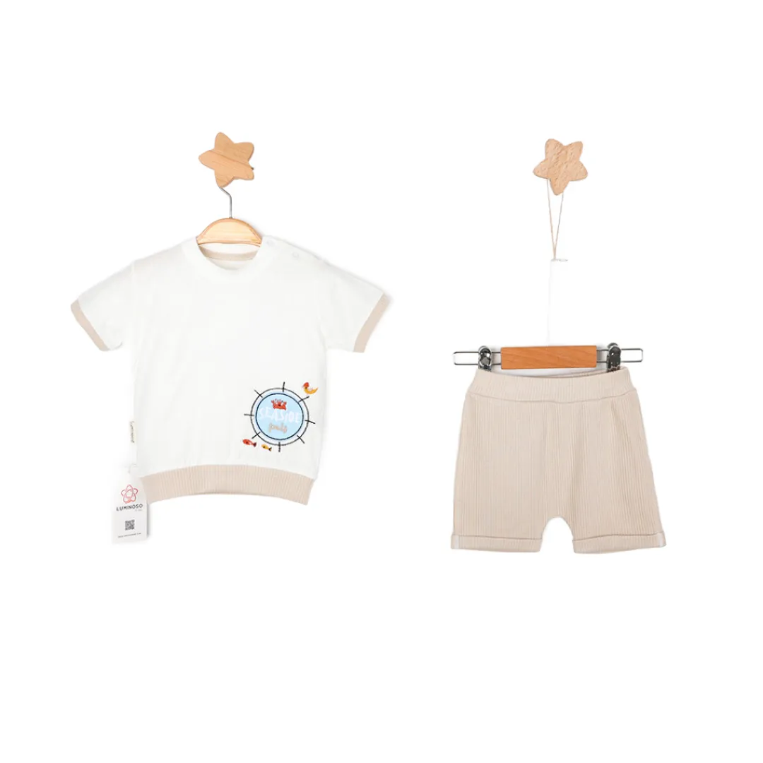 Seaside Baby Casual Shorts Set