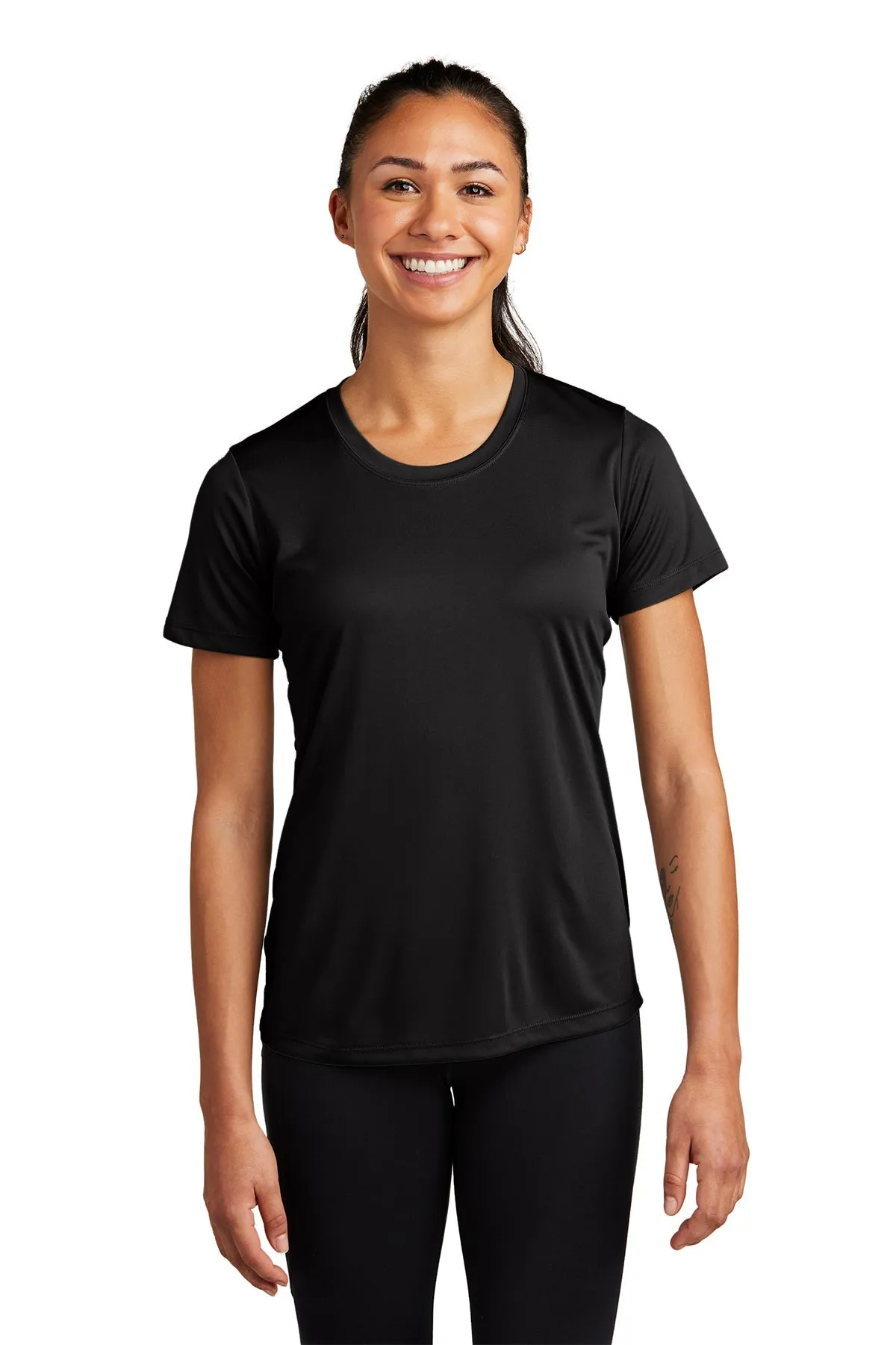 Sport-Tek Ladies PosiCharge Custom Competitor Tee's, Black