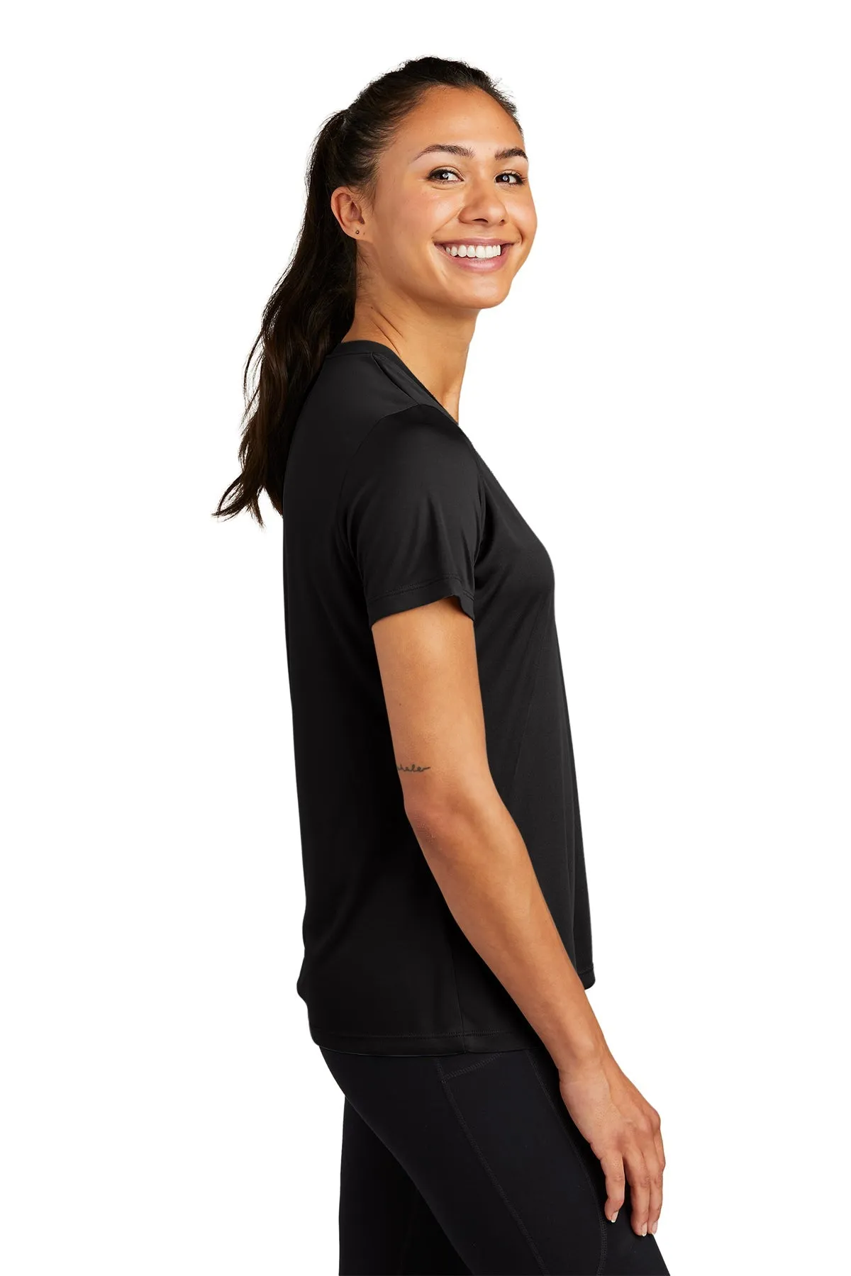 Sport-Tek Ladies PosiCharge Custom Competitor Tee's, Black