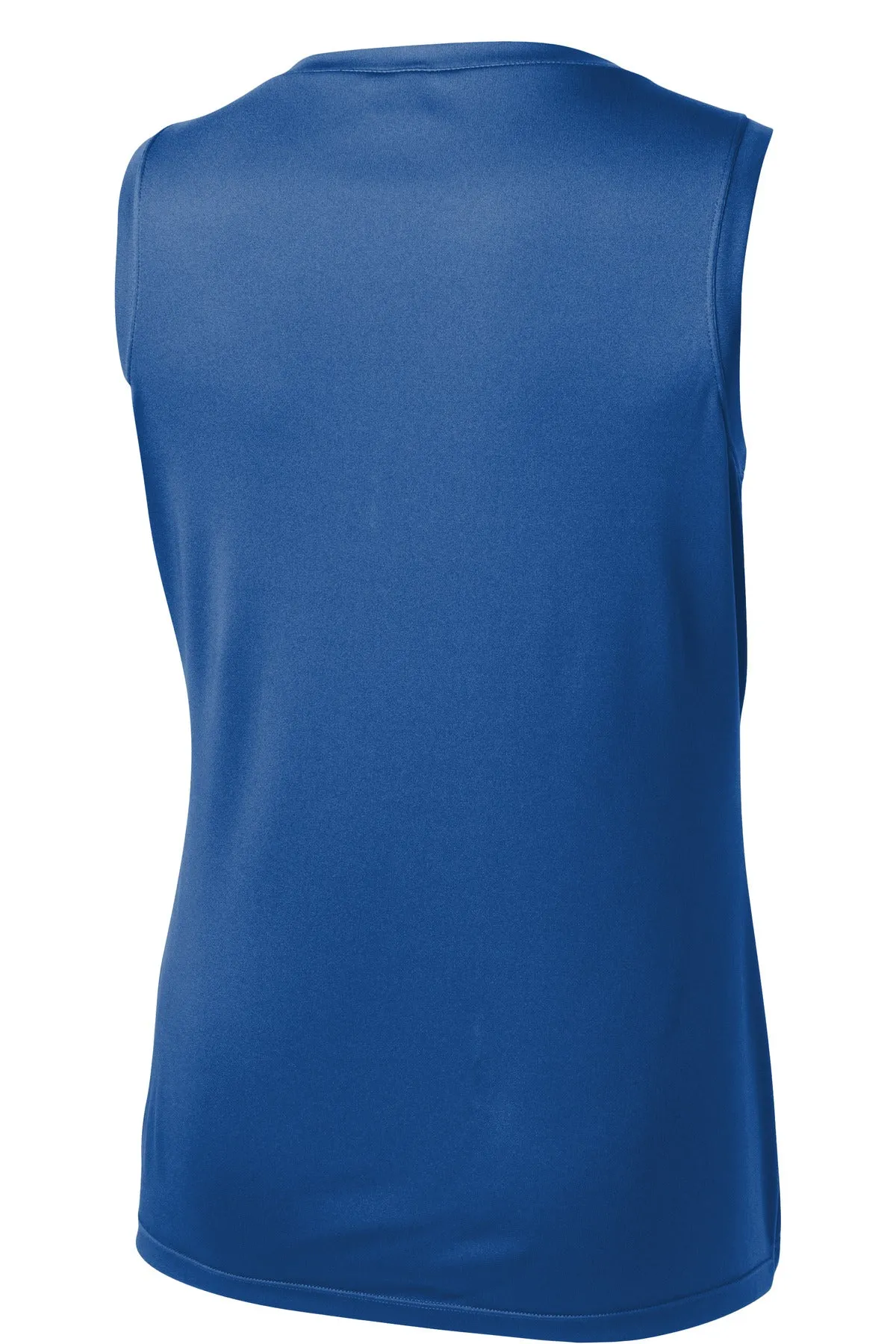 Sport-Tek Ladies Sleeveless PosiCharge Competitor™ V-Neck Tee. LST352