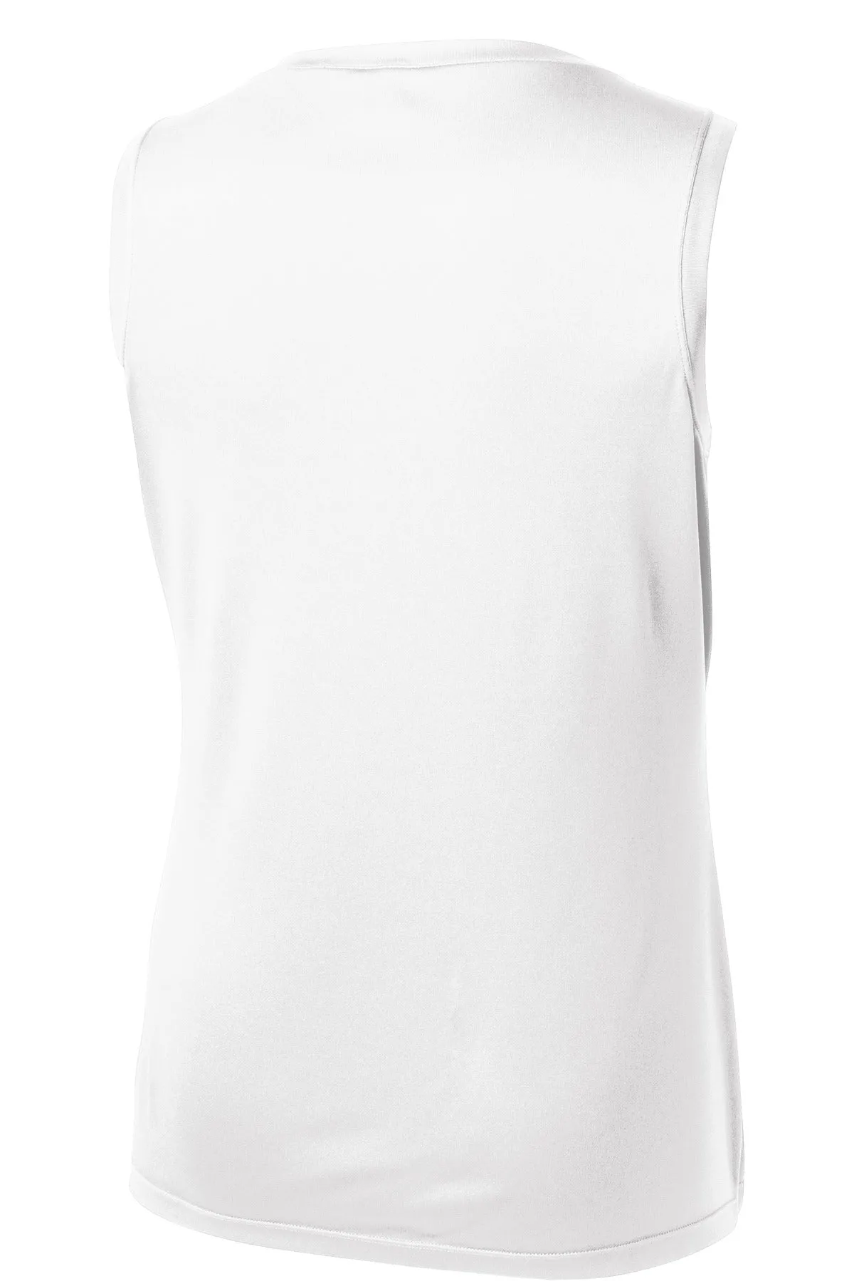 Sport-Tek Ladies Sleeveless PosiCharge Competitor™ V-Neck Tee. LST352