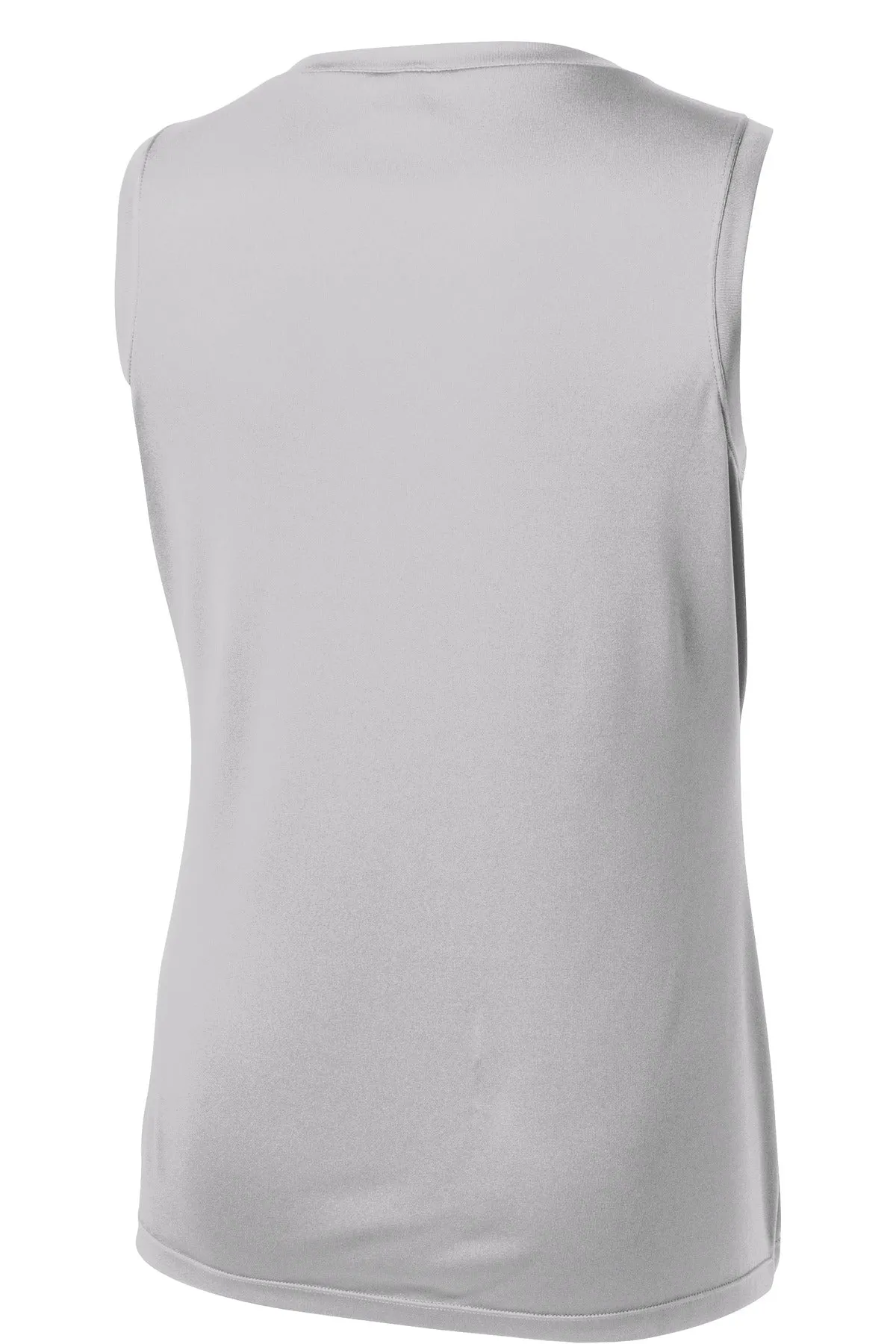 Sport-Tek Ladies Sleeveless PosiCharge Competitor™ V-Neck Tee. LST352