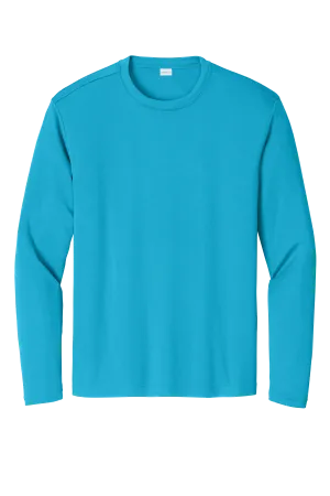 Sport-Tek® Long Sleeve PosiCharge® Competitor™ Tee - Atomic Blue