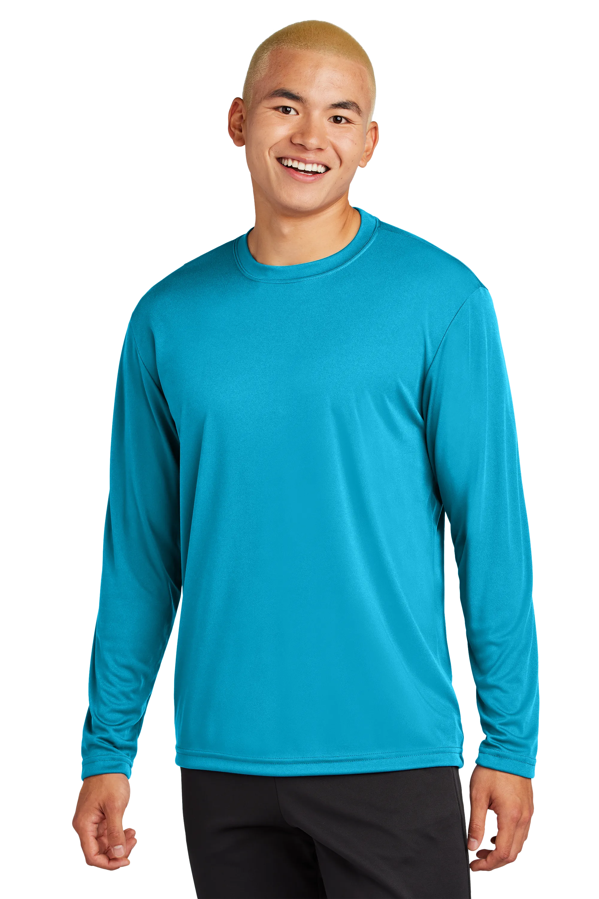 Sport-Tek® Long Sleeve PosiCharge® Competitor™ Tee - Atomic Blue