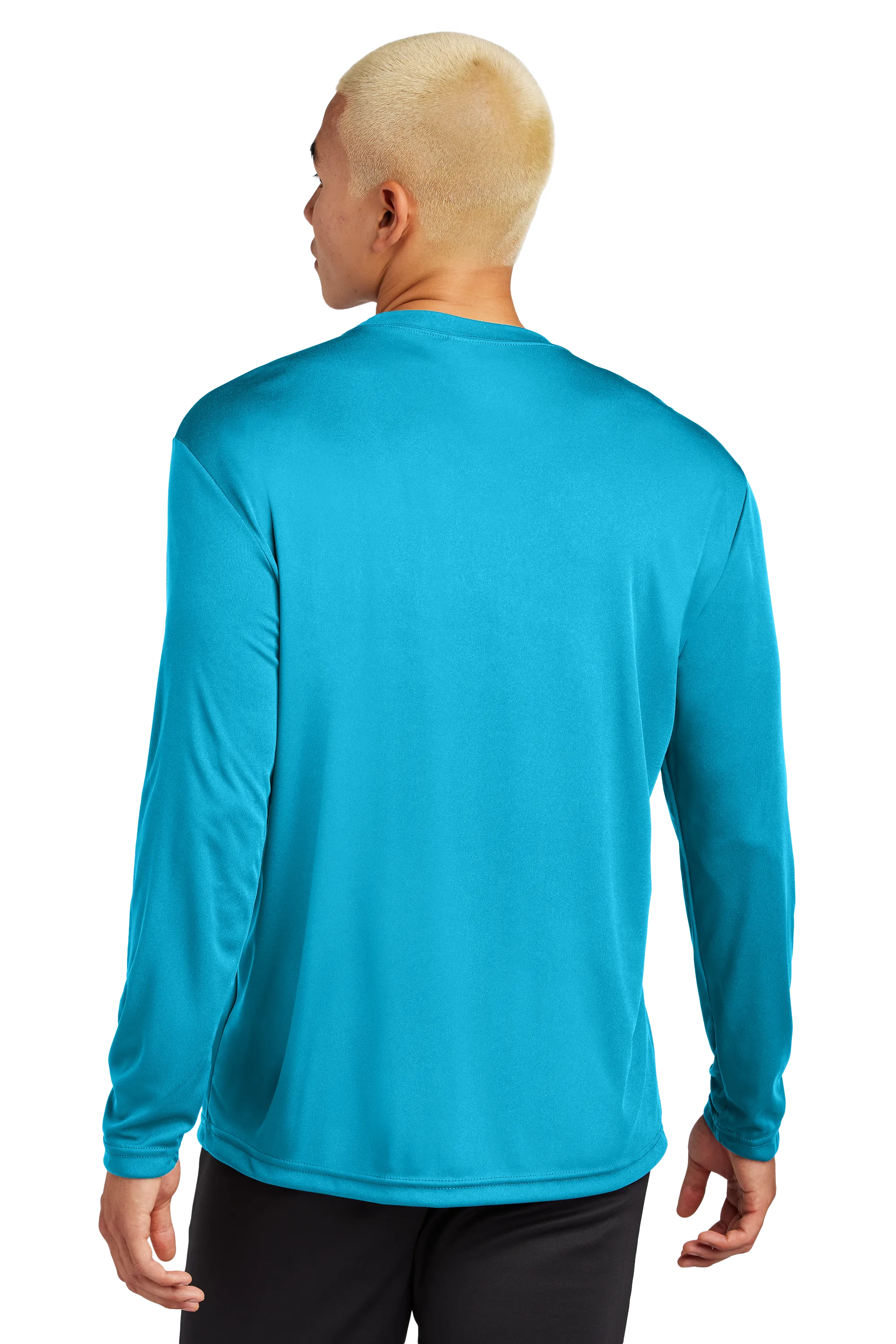 Sport-Tek® Long Sleeve PosiCharge® Competitor™ Tee - Atomic Blue