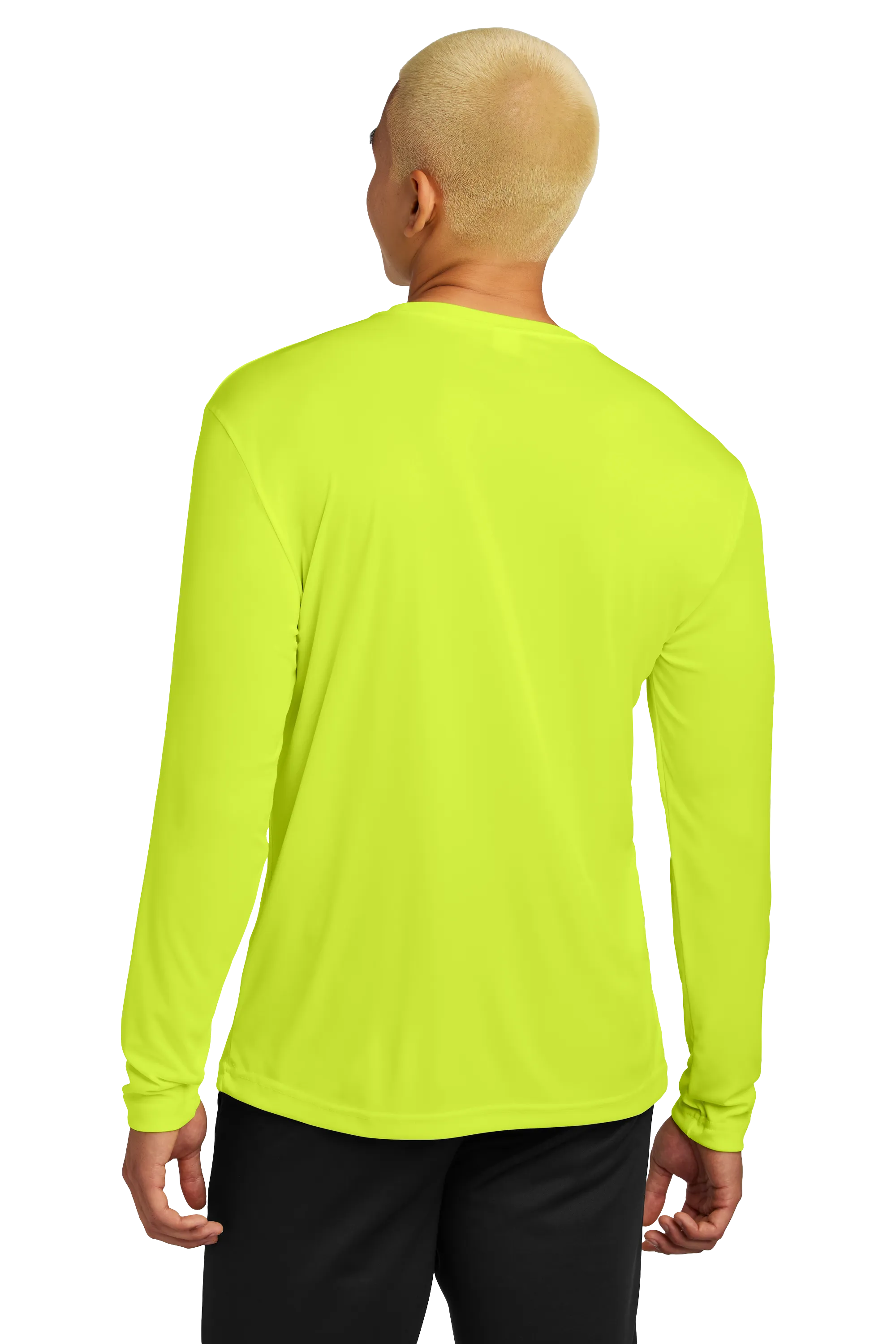 Sport-Tek® Long Sleeve PosiCharge® Competitor™ Tee - Neon Yellow