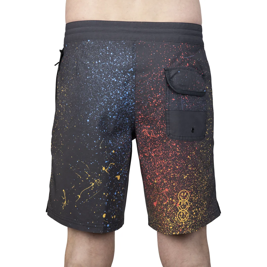 STEWART MEN'S BIG SPRAY BOARD SHORTS