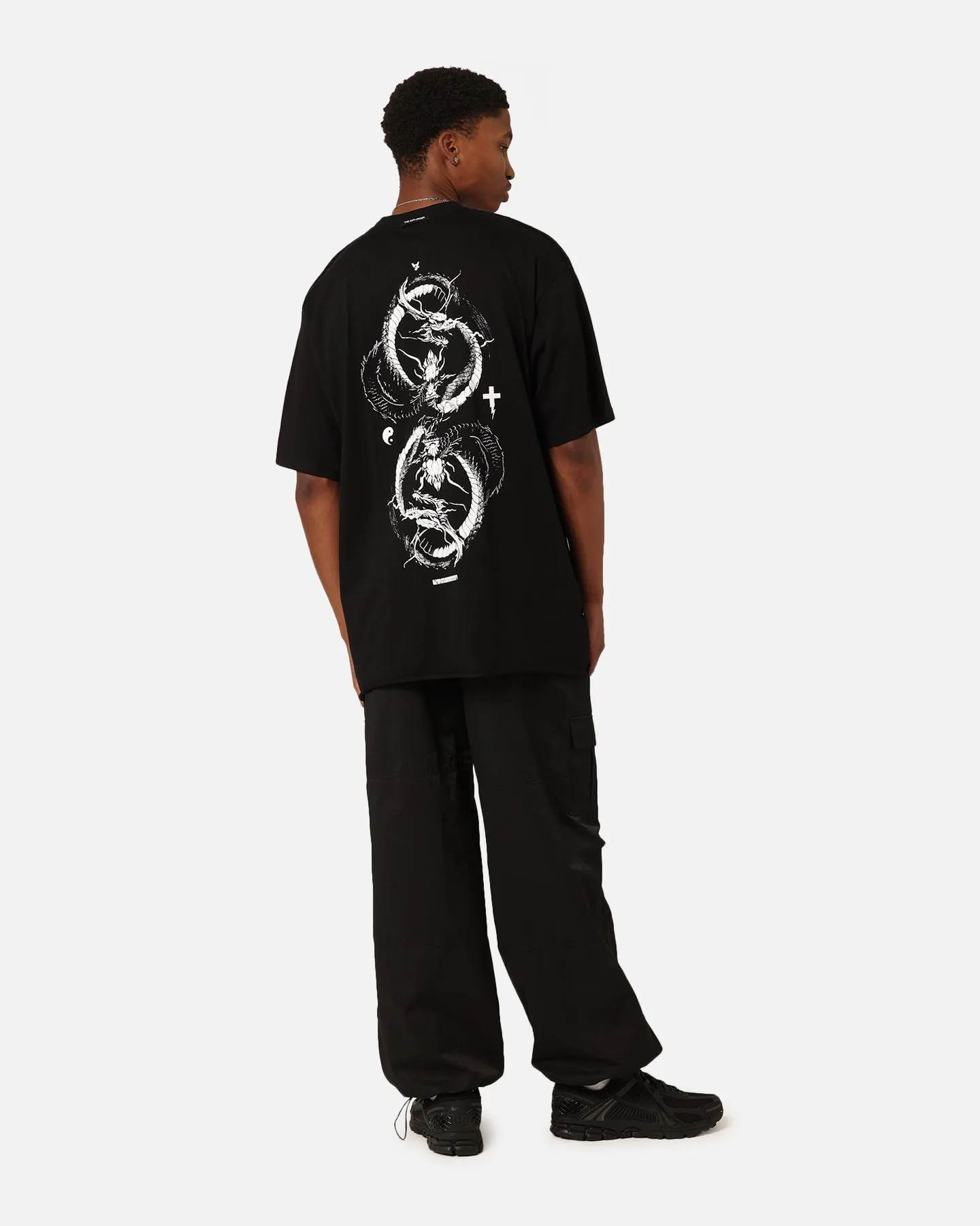 The Anti Order Double Dragon Baggy T-Shirt Black