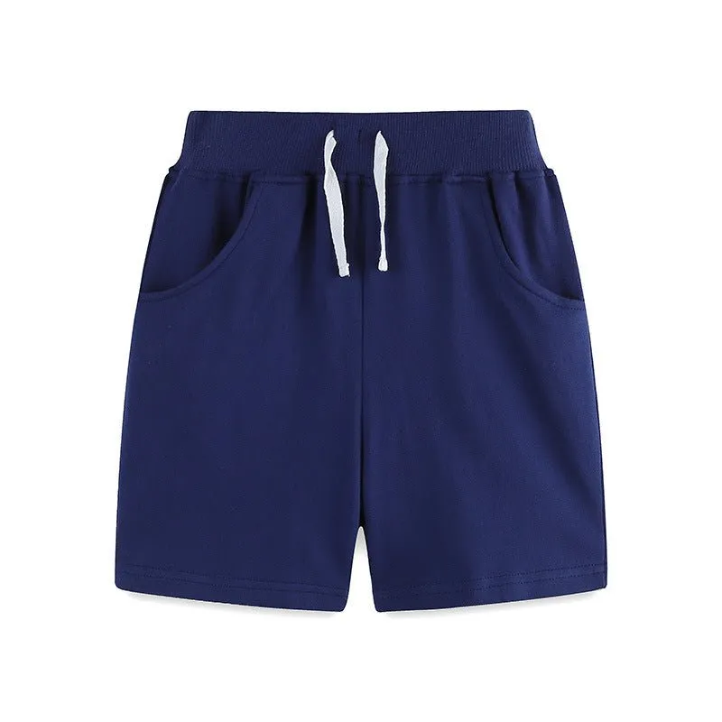 Toddler/Kid Boy's Summer Cotton Casual Shorts (4 Colors)