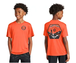 Troop 007 Neon Orange Tee