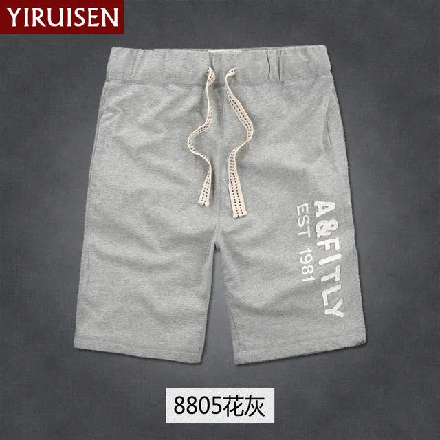 Wholesale S-3XL 100% Cotton YIRUISEN Brand Shorts Men Casual Shorts Boardshorts Short Pants Homme Bermuda Masculina