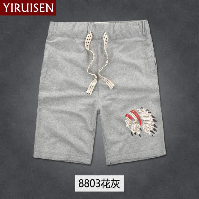 Wholesale S-3XL 100% Cotton YIRUISEN Brand Shorts Men Casual Shorts Boardshorts Short Pants Homme Bermuda Masculina