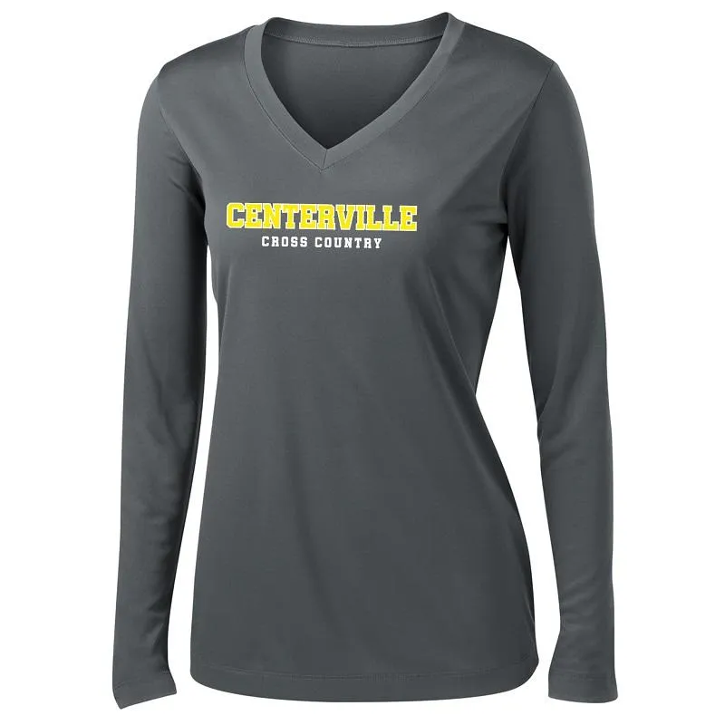 Women's Centerville XC Competitor V-Neck Long-Sleeve