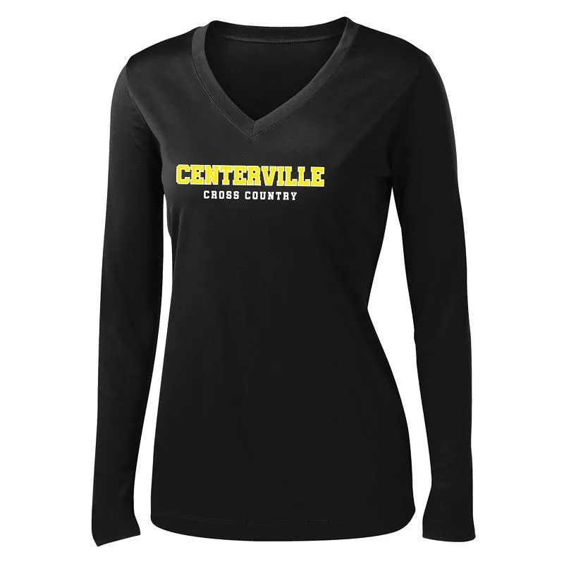 Women's Centerville XC Competitor V-Neck Long-Sleeve