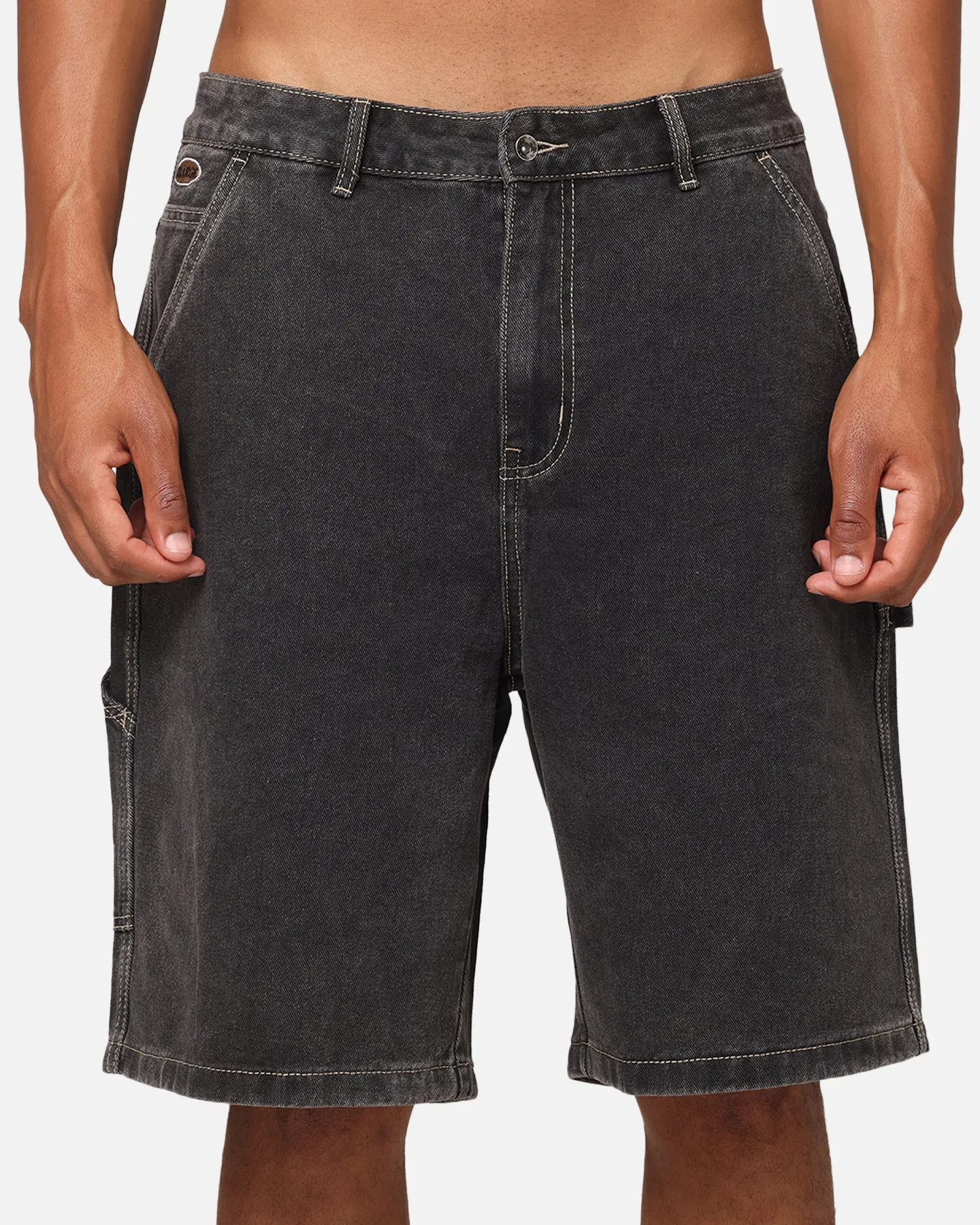 X-Large Denim Work Shorts Pepper